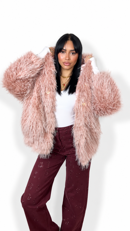 Eco-Pelliccia Pink