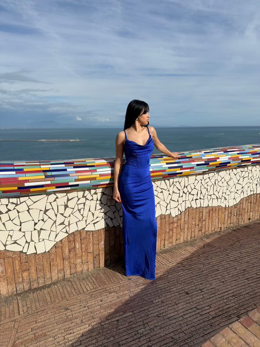 Abito elegante blu