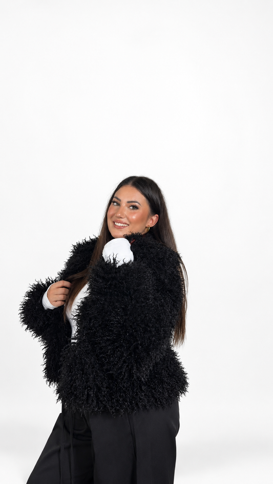 Eco-Pelliccia Black