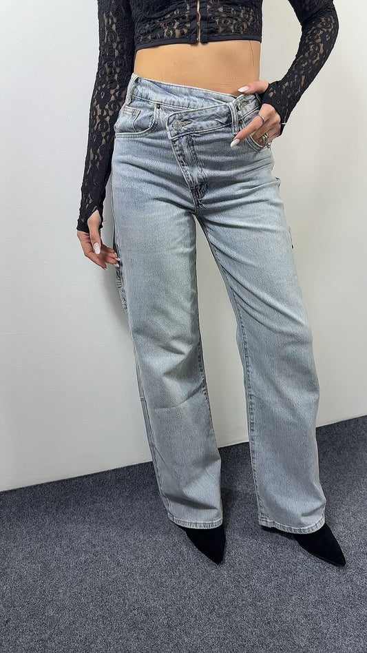 Jeans doppio bottone