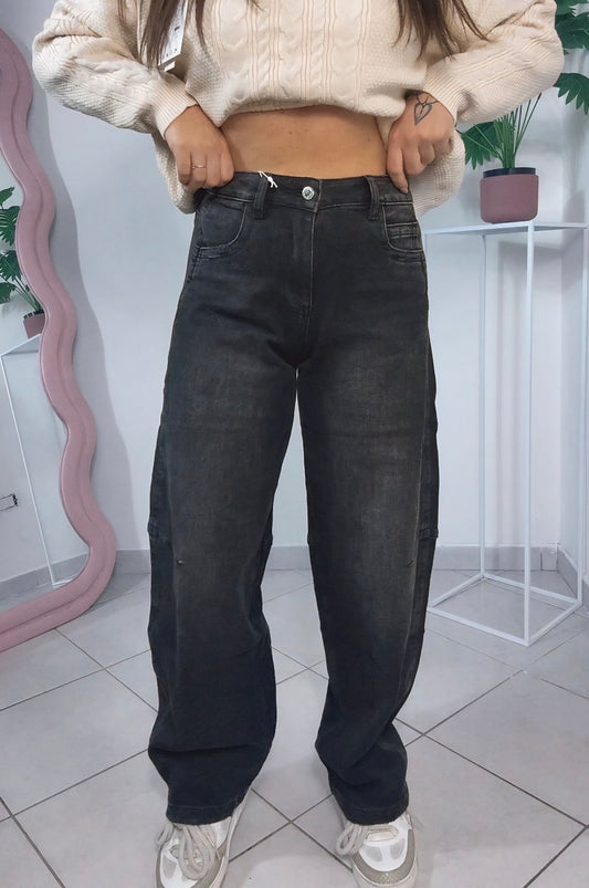 Jeans Ballon Black